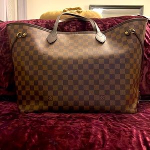 Louis Vuitton Damier ebene neverfull GM